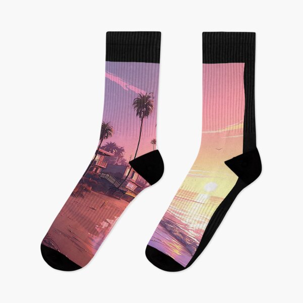 Item preview, Retro Beach and sun vibes anime designed and sold by SameeraDammeyer.