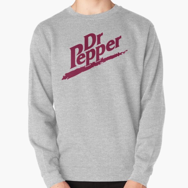 Dr Pepper 90s White Background Pullover Sweatshirt