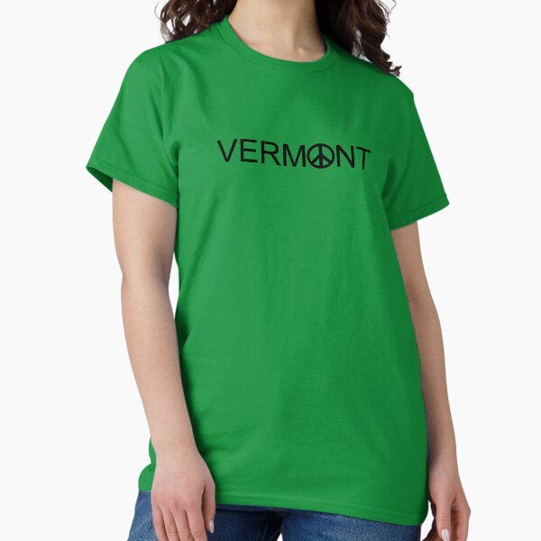 Vermont Peace Sign Classic T-Shirt