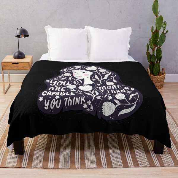 Item preview, Girl you are more capable than you think designed and sold by pqrstshirts.