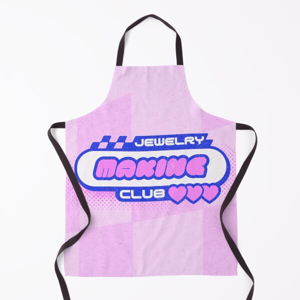 Item preview, Jewelry making club cute pink hearts kawaii jeweler metalsmith aesthetic gift designed and sold by MetalicBabe.
