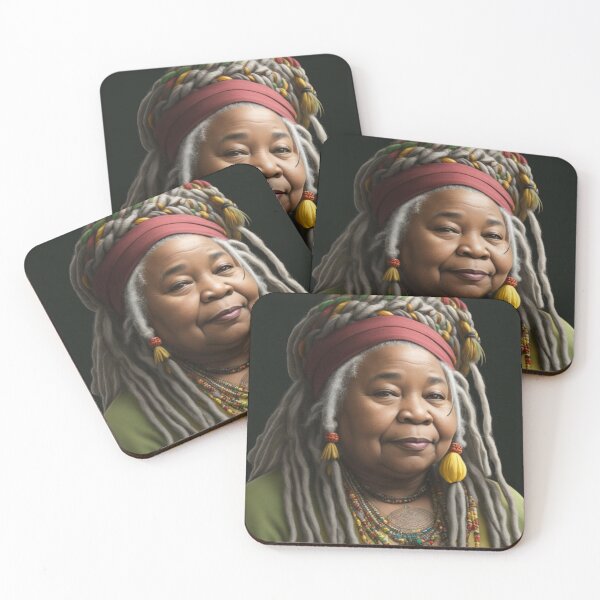 Item preview, Rastafari elder female 2 designed and sold by Rothnaric.