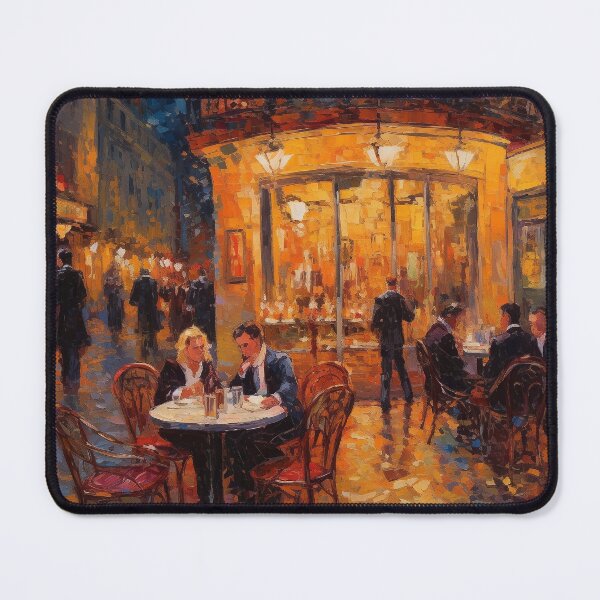 Item preview, Bustling French Cafe designed and sold by BrushstrokesG.