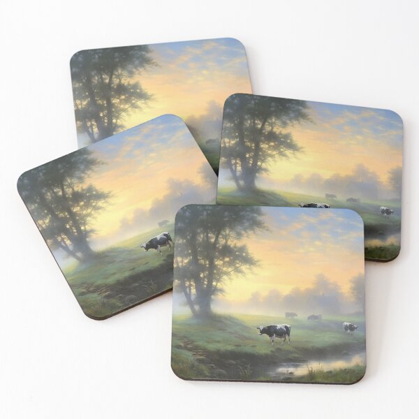 Item preview, Misty Countryside Morning designed and sold by BrushstrokesG.