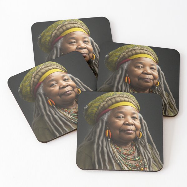 Item preview, Rastafari elder female 3 designed and sold by Rothnaric.