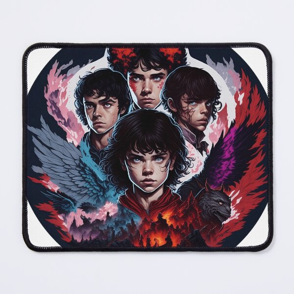 Item preview, Stranger Things and Game of Thrones Mashup designed and sold by creativepankaj.