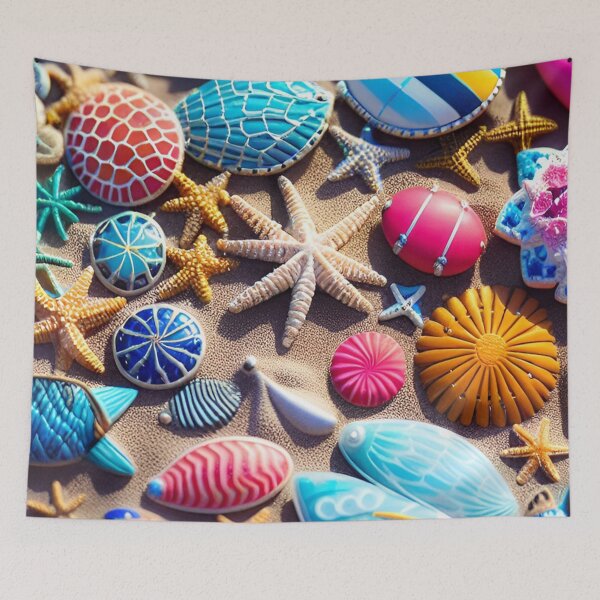 Item preview, Colorful Little Treasures From Sea Digital designed and sold by purplesensation.