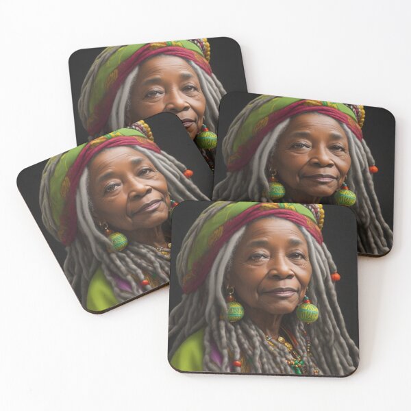 Item preview, Rastafari elder female 5 designed and sold by Rothnaric.