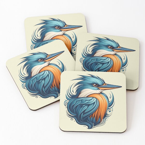 Item preview, Kingfisher bird designed and sold by Clearmind-Arts.