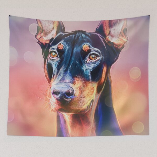 Item preview, Doberman designed and sold by Sanctum Icons.