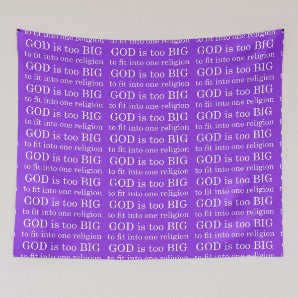 Item preview, God Is Too Big To Fit Into One Religion 2 designed and sold by litmusician.