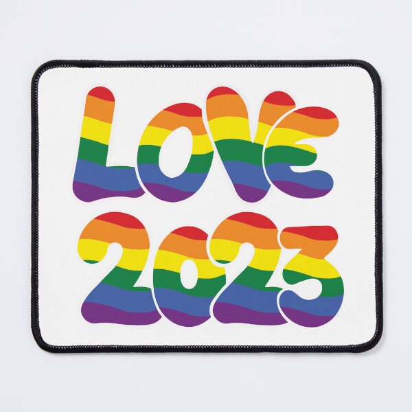 Item preview, Love in 2023, LGBTQIA Pride designed and sold by ShopULove.