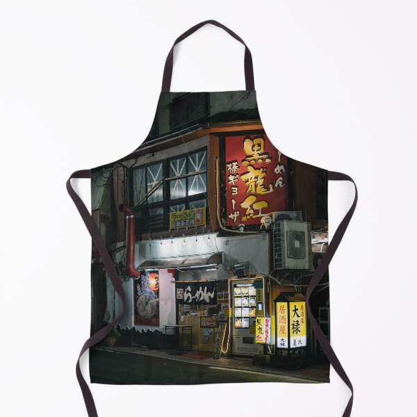 Item preview, Japanese Ramen House Illuminated at Night designed and sold by JonesyDave.