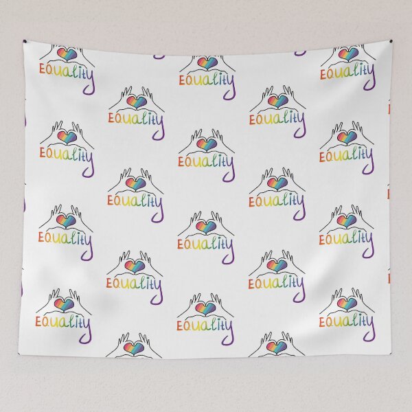 Item preview, The Equality Heart, LGBTQIA Pride designed and sold by ShopULove.