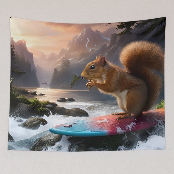 Item preview, Squirrel Adventure Art 01 designed and sold by tpixx.