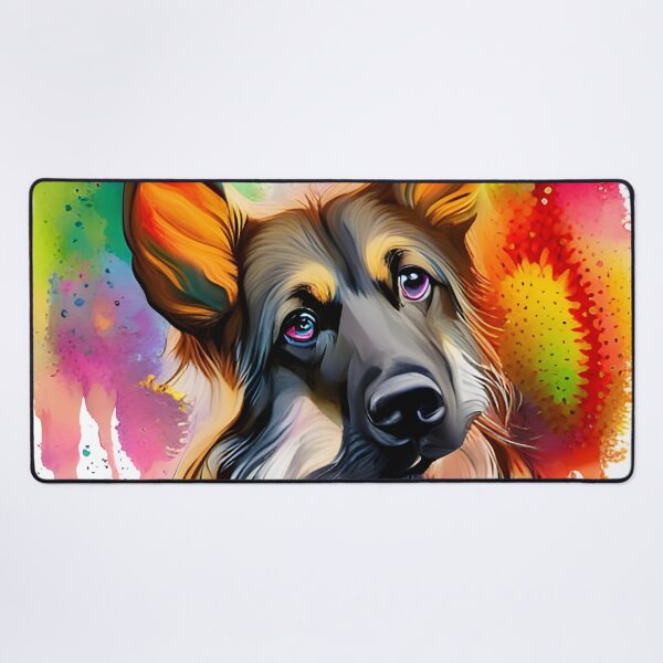 Item preview, German Shepherd Splash Art designed and sold by Ameiva-Apparel.