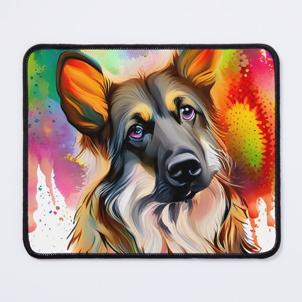 Item preview, German Shepherd Splash Art designed and sold by Ameiva-Apparel.