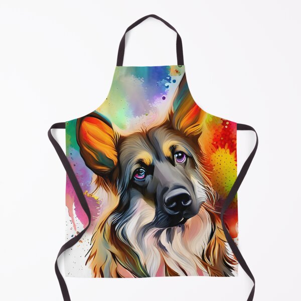 Item preview, German Shepherd Splash Art designed and sold by Ameiva-Apparel.