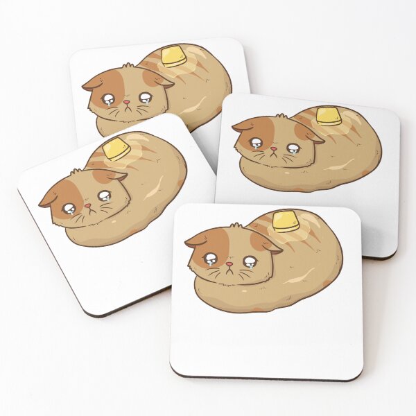 Item preview, Sad Potato Cat Dank Meme designed and sold by ArtChicSnide.