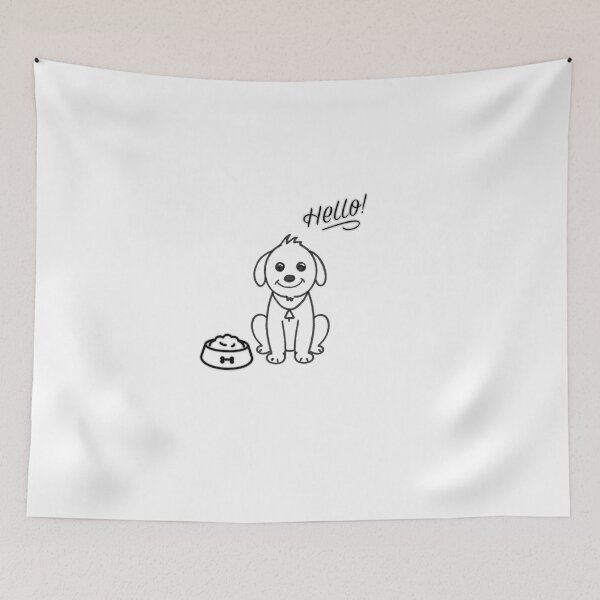 Item preview, hello dog designed and sold by irosh madushan.