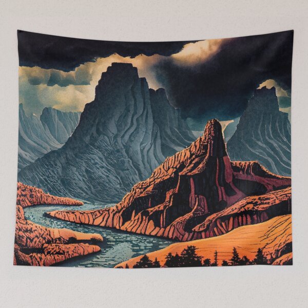 Item preview, Transversing to Honn - Nature Landscape designed and sold by Kijiermono.
