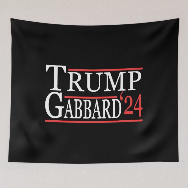 Item preview, Donald Trump Tulsi Gabbard 2024 designed and sold by flippinsg.