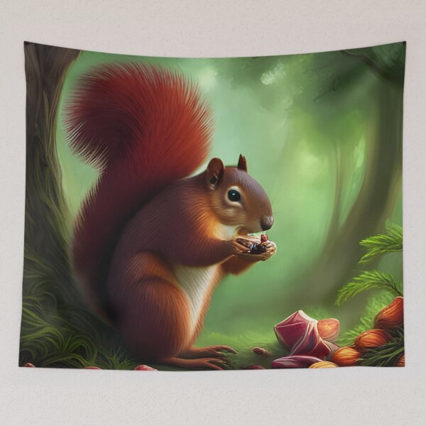 Item preview, Squirrel Adventure Art 04 designed and sold by tpixx.