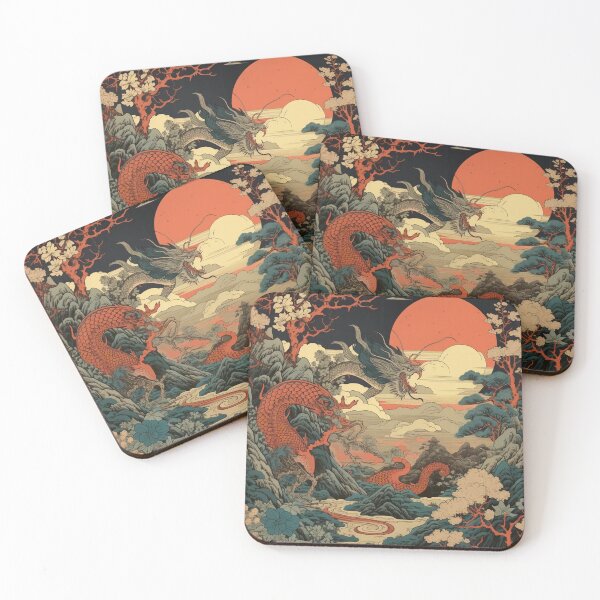 Item preview, Ukiyo-e Japan Japanese Wood Block engraving Landscape art  designed and sold by BrandonArtWorld.