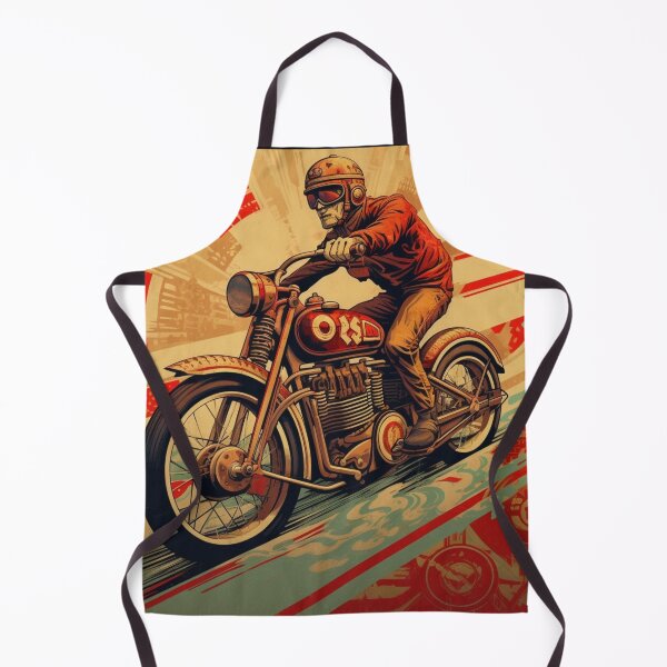 Item preview, Retro Revival: Vintage Motorcycle Artwork designed and sold by lg whittaker.