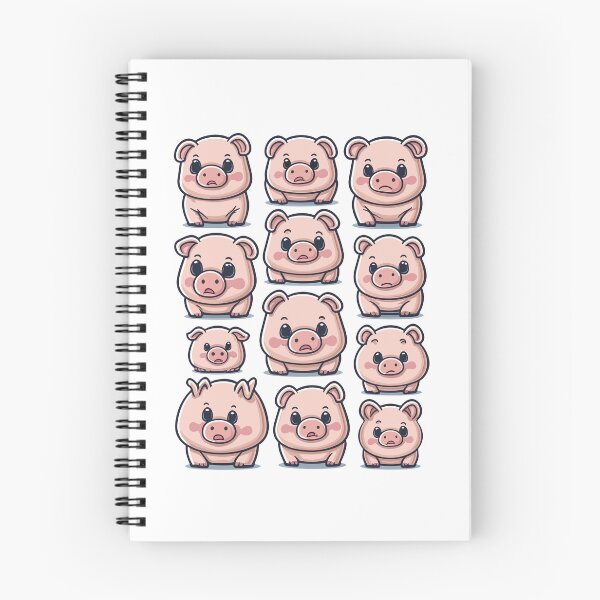 Item preview, Pig pattern designed and sold by Unibear-Design.
