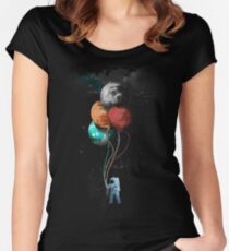 The Spaceman's Trip Tailliertes Rundhals-Shirt