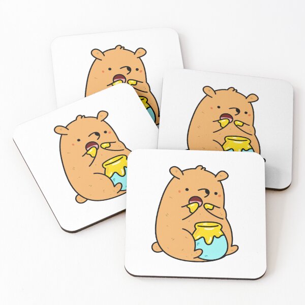 Item preview, Kawaii Honey Bear designed and sold by kawaiilife.