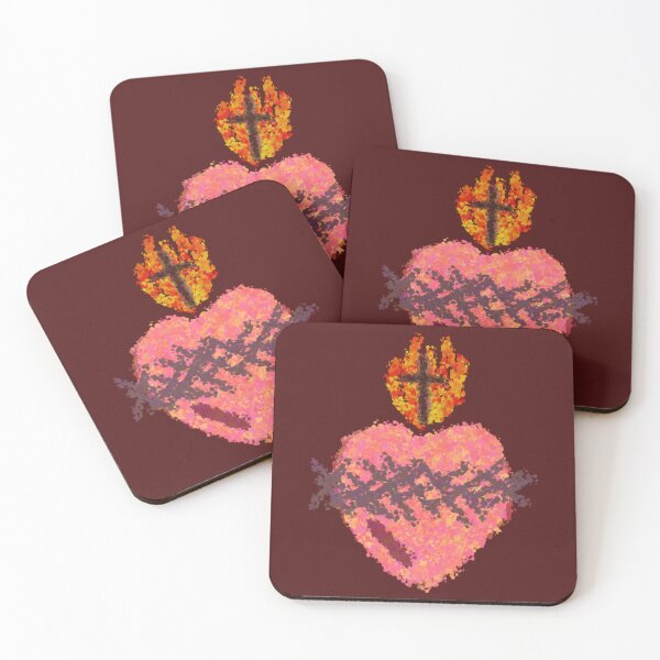 Item preview, Sacred heart of Jesus. designed and sold by HappyRandomArt.