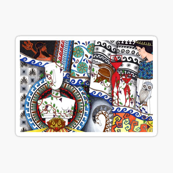 Item preview, Spirit of Ancient Greece designed and sold by artbyanajay.