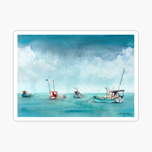 Seaside Sticker