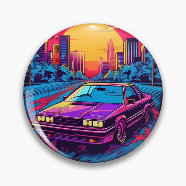 Item preview, Comic style 90's car looks colorful designed and sold by KimierArt.