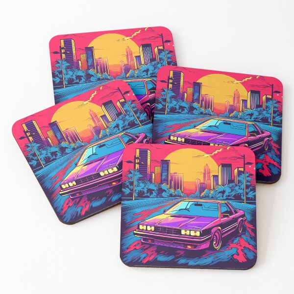 Item preview, Comic style 90's car looks colorful designed and sold by KimierArt.