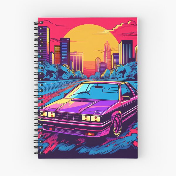 Item preview, Comic style 90's car looks colorful designed and sold by KimierArt.