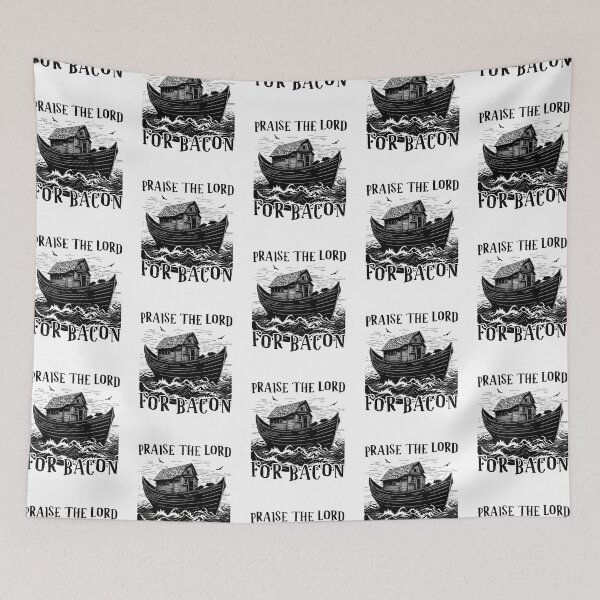 Item preview, bacon puns designed and sold by GarmentMonkeyCo.