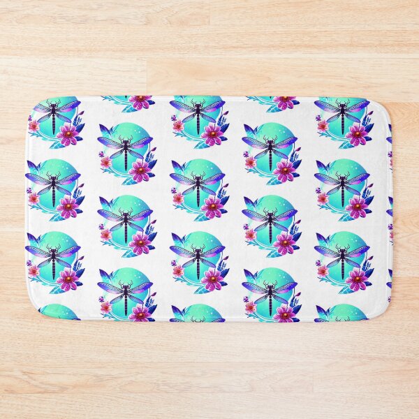 Item preview, Cute Floral Dragonfly Digital  designed and sold by purplesensation.