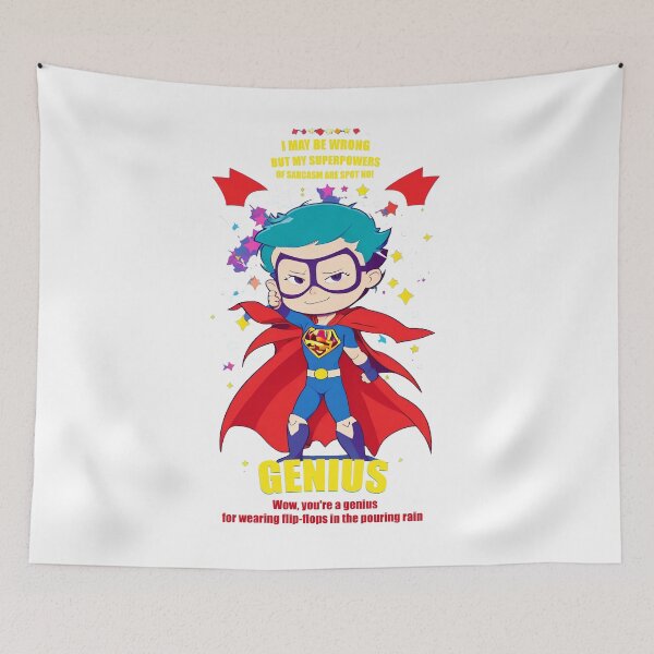 Item preview, Sarcasm Strikes Back: A Superhero's Tale designed and sold by Paolospresent.