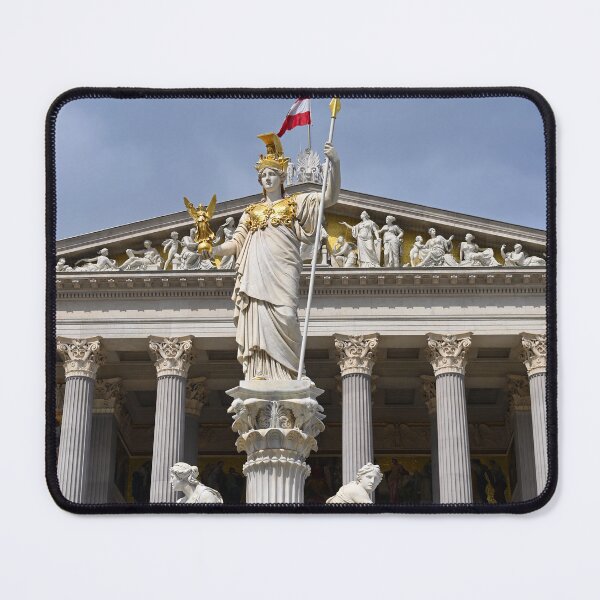 Item preview, Pallas Athena statue Austrian Parliament in Vienna Austria designed and sold by goceris.