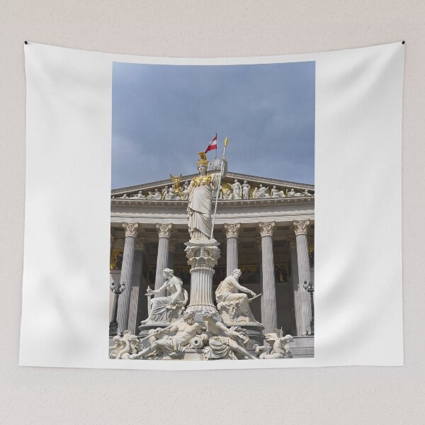 Item preview, Pallas Athena statue Austrian Parliament in Vienna Austria designed and sold by goceris.