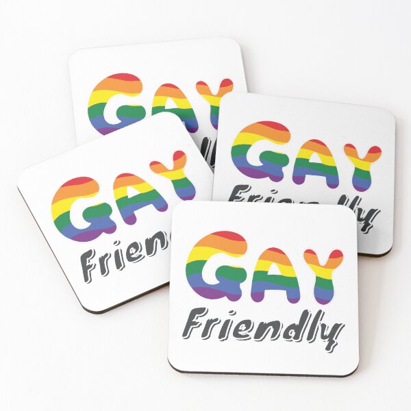 Item preview,  I'm Gay Friendly, , LGBTQIA Pride designed and sold by ShopULove.