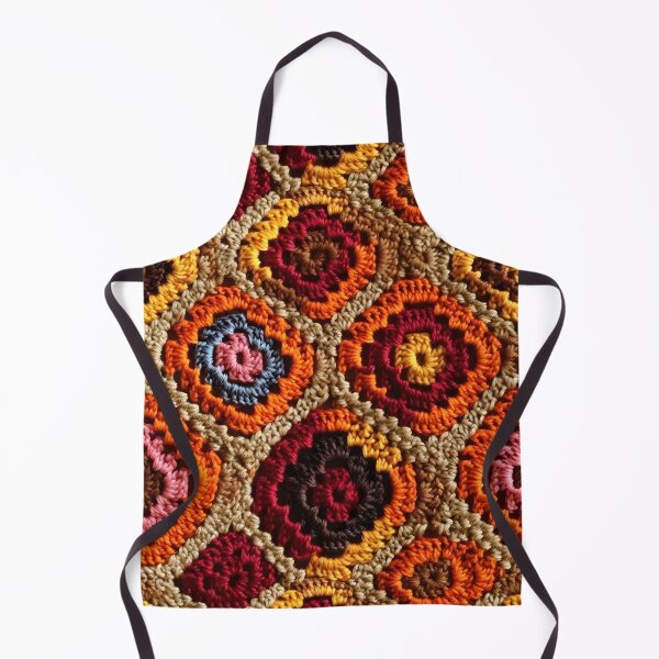 Item preview, Autumn Granny Square Pattern designed and sold by Marvel Selke.