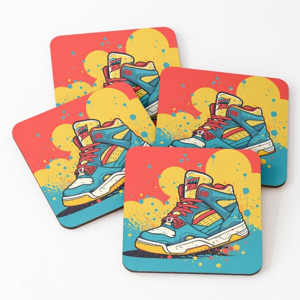 Item preview, 90's comic style sneakers look glamorous. designed and sold by KimierArt.