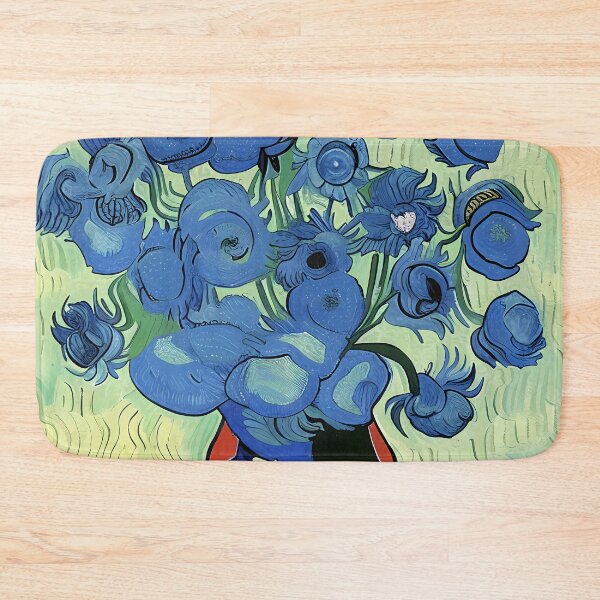 Item preview, Sun Flowers in Blue Mood designed and sold by 516 Studio.