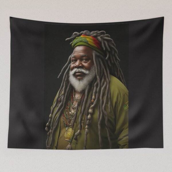 Item preview, Rastafari elder male 1 designed and sold by Rothnaric.