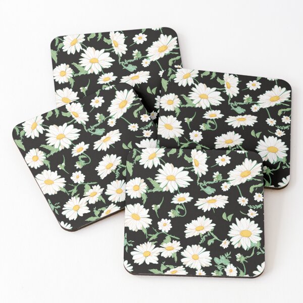 Item preview, Daisy pattern dark designed and sold by Jabuticabaeyes.