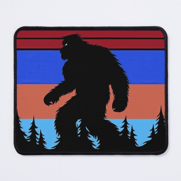 Item preview, Dadsquatch: Digital Artwork with Playful Sasquatch Silhouette and Whimsical Text designed and sold by Biskit222.